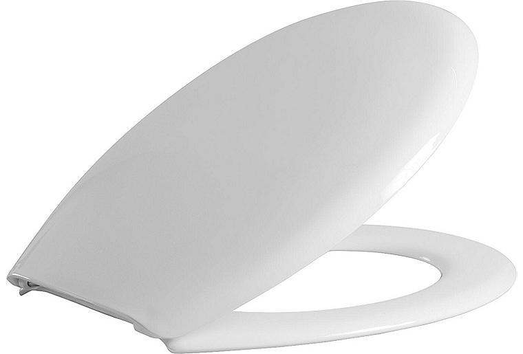 WC-Sitz Corsica, Thermoplast, Bügelscharniere Edelstahl BxT: 365x439 mm WC-Sitz Corsica, Thermoplast, Bügelscharniere Edelstahl BxT: 365x439 mm