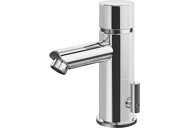 Selbstschlussarmatur Conti lino SoftTouch ST10 mit Mischung Ausladung 90 mm chrom
