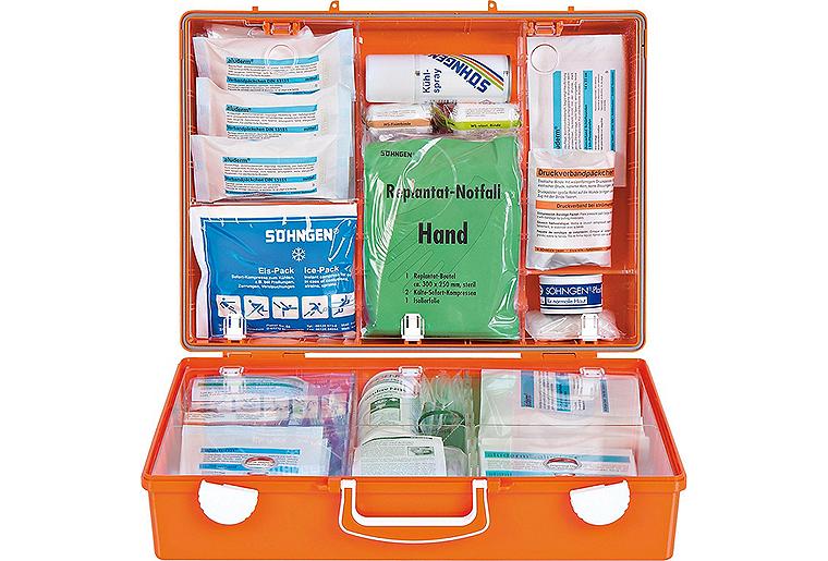 Verbandskasten SÖHNGEN Erste Hilfe Spezial Metallverarbeitung