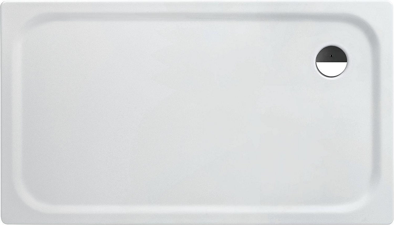 Duschwanne Edura Rechteck 1400x40x800 mm Stahl-Emaille, weiß Duschwanne Edura Rechteck 1400x40x800 mm Stahl-Emaille, weiß