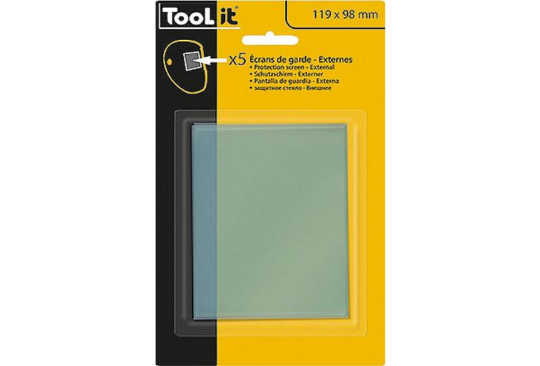 Vorsatzscheiben außen GYS 119x98mm, VPE = 5 Stück Vorsatzscheiben außen GYS 119x98mm, VPE = 5 Stück