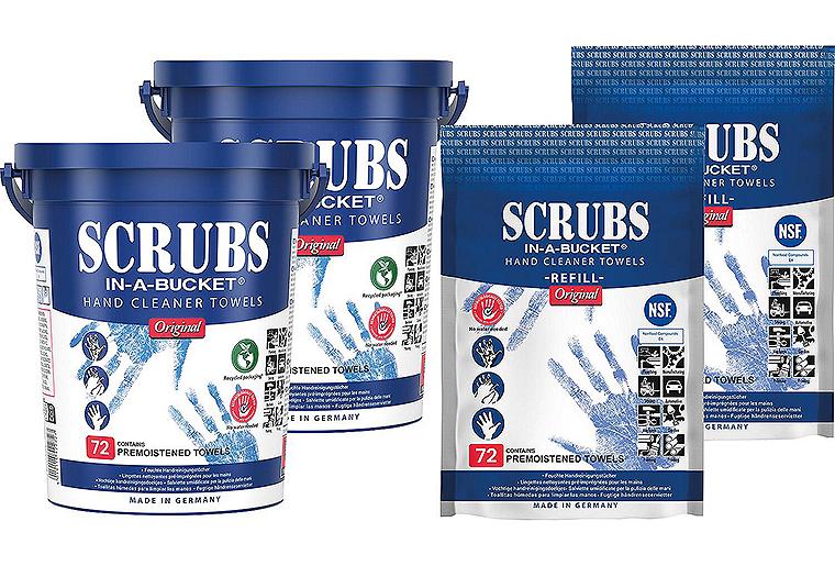 Handreinigungstücher SCRUBS Set Handreinigungstücher SCRUBS Set