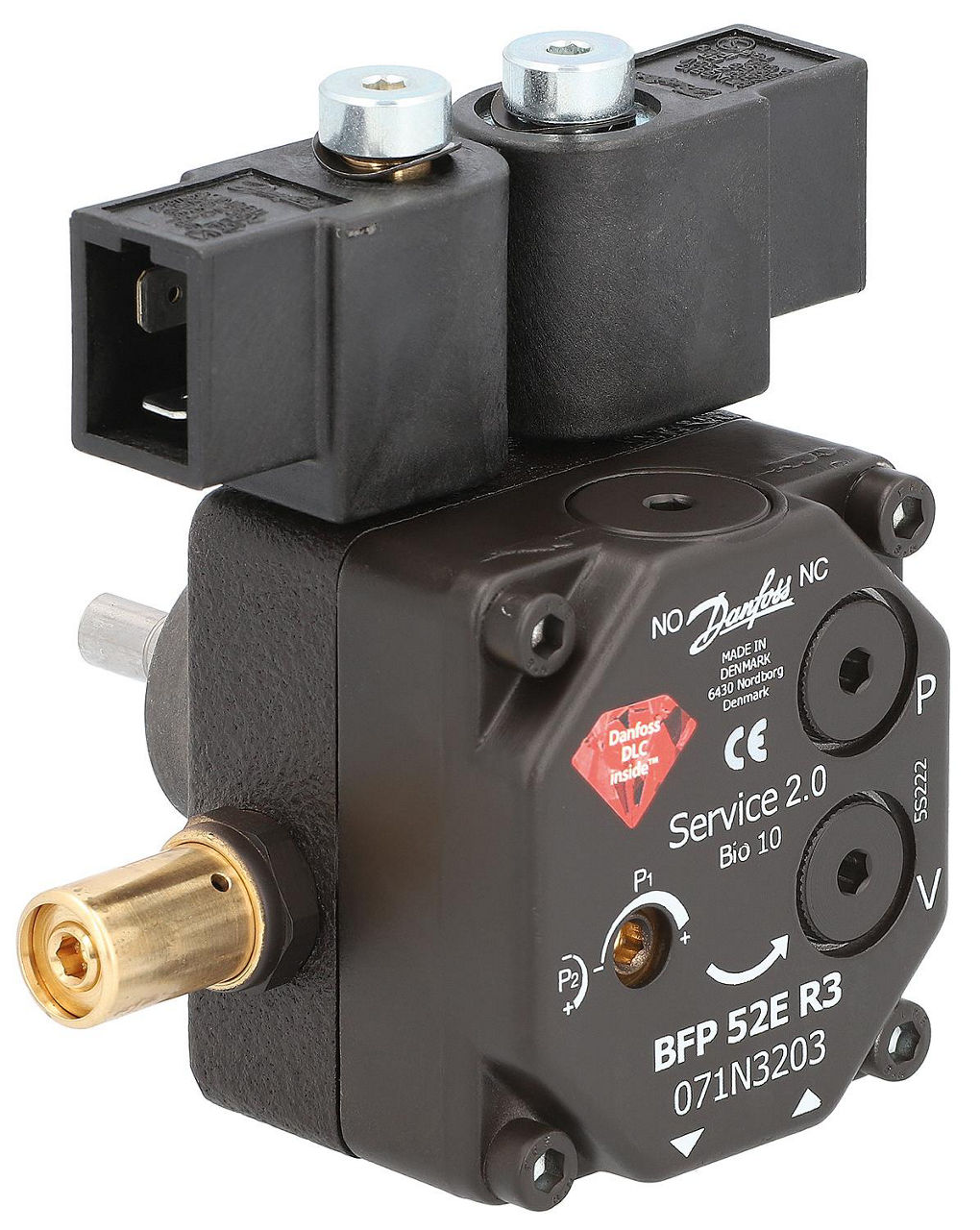 Ölbrennerpumpe BFP 52E R3 Danfoss 071N3203 Ölbrennerpumpe BFP 52E R3 Danfoss 071N3203