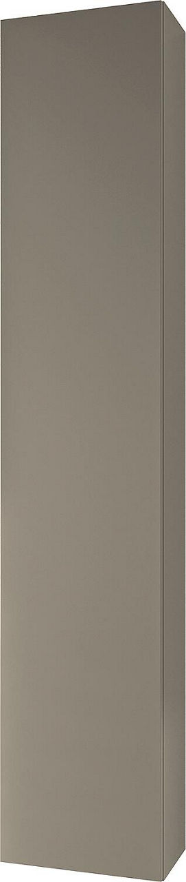 Hochschrank BALI 2.0, 1 Tür London Grau matt lackiert Anschlag reversibel 300x1600x270 mm