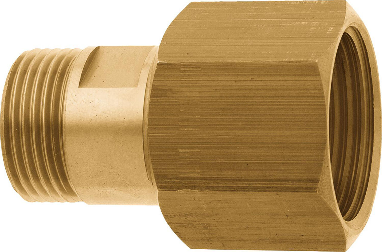 GEKA plus Schlauchverschraubung "2000" IG G1" x AG G3/4", MS, drehbar GEKA plus Schlauchverschraubung "2000" IG G1" x AG G3/4", MS, drehbar