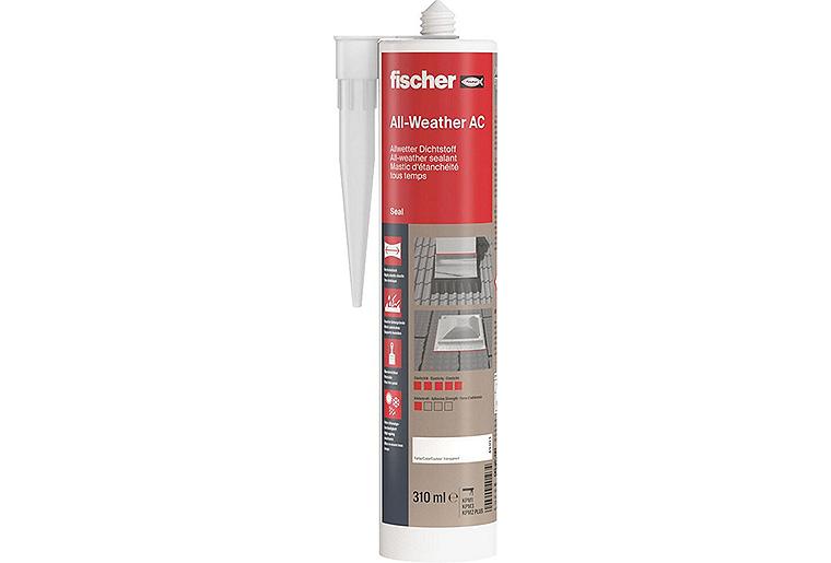 Dachdichtstoff Fischer DDK transparent Allwetterdichtstoff All-Weather AC Dachdichtstoff Fischer DDK transparent Allwetterdichtstoff All-Weather AC