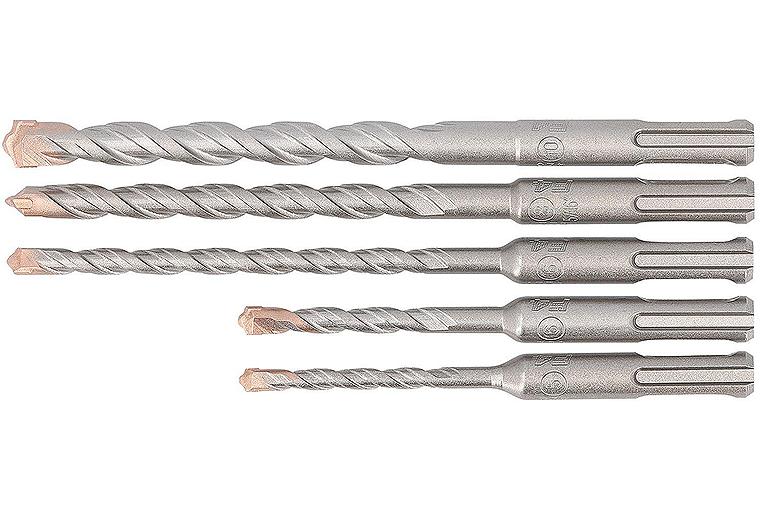 Hammerbohrer-Set Alpen 5-teilig SDS-plus Ø 5, 6, 6, 8, 10 mm