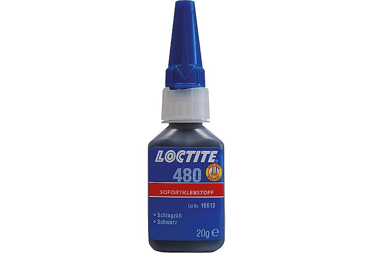 Elastischer, schlagzäher Klebstoff LOCTITE 480, 20g Dosierflasche