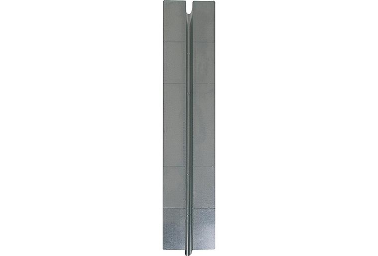 Trockenbau Wärmeleitbleche, 37,5 m aus verz. Stahlblech f. Rohr 14 mm L=750mm, B=120 mm, Dicke 0,5mm VPE 50