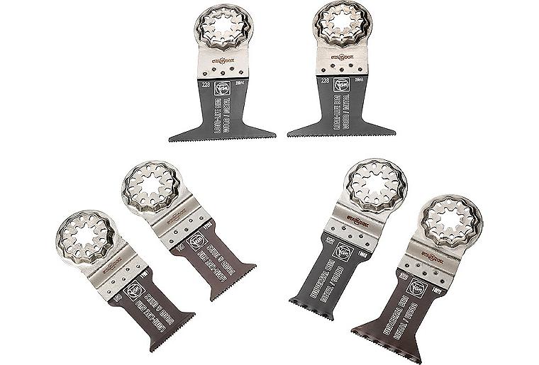 Tauchsägeblätter-Set FEIN 6-teilig Best of E-Cut Starlock Holz und Metall Tauchsägeblätter-Set FEIN 6-teilig Best of E-Cut Starlock Holz und Metall