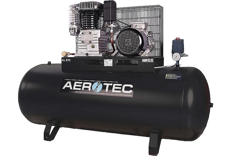 Kolbenkompressor Aerotec 650-270 Pro-15 bar AD2000, mit 270 Liter Kessel Kolbenkompressor Aerotec 650-270 Pro-15 bar AD2000, mit 270 Liter Kessel