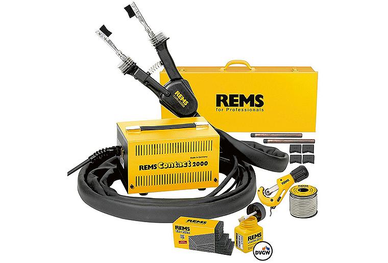 REMS Contact 2000 Super-Pack 230V 2000W, im Stahlblechkasten für Cu-Rohr bis 54mm