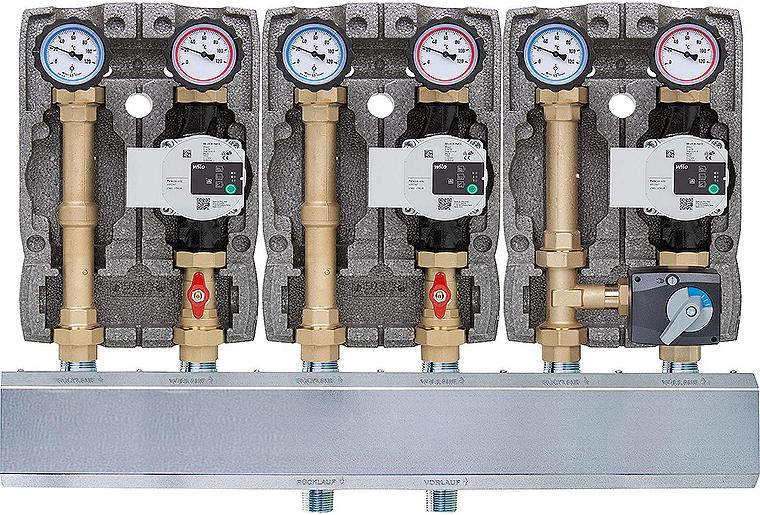 Modulverteilergruppe Easyflow 2xDirektkreis,1xMischerkreis Typ DiDIMI25 Modulverteilergruppe Easyflow 2xDirektkreis,1xMischerkreis Typ DiDIMI25