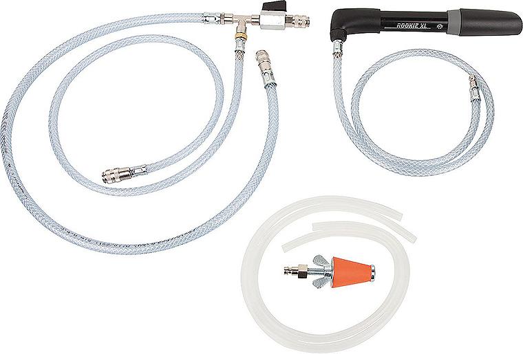 Abdrückset 200 mbar inkl. Prüfstopfen 1/2" (19-32mm) zur Hauptprüfung nach DVGW TRGI 96