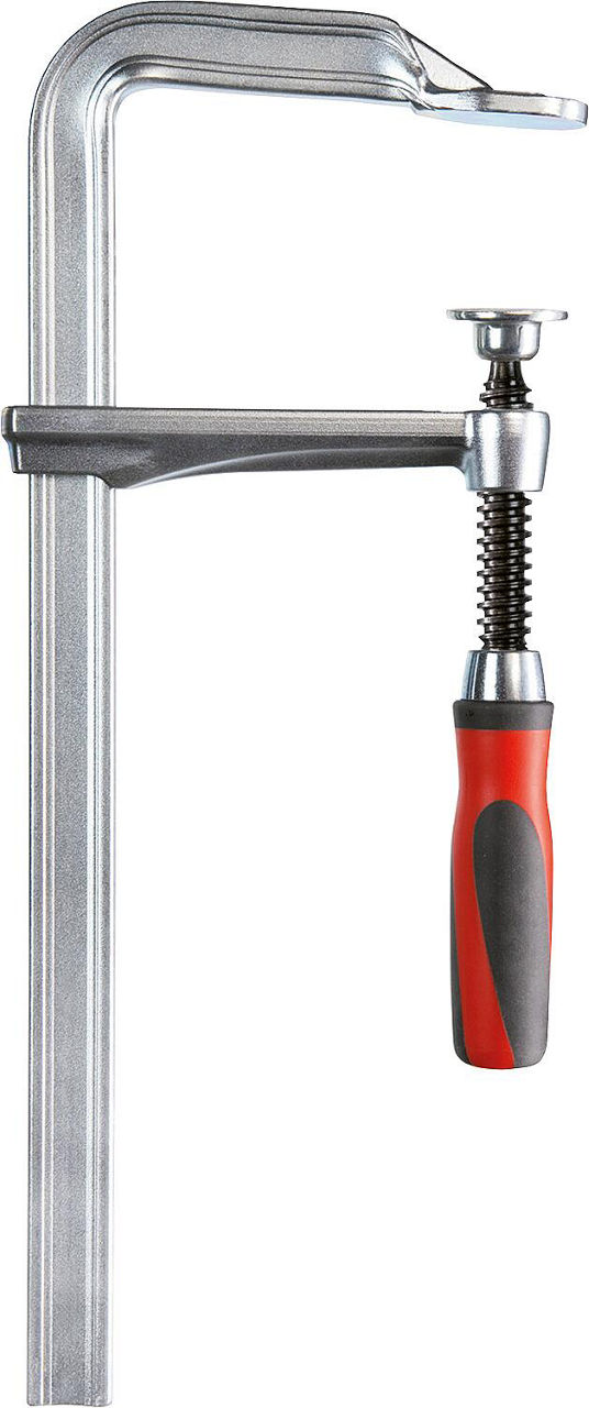 Ganzstahl-Schraubzwinge 2-Komponenten-Kunststoffgriff Typ 250x120 mm, GZ25-2K Ganzstahl-Schraubzwinge 2-Komponenten-Kunststoffgriff Typ 250x120 mm, GZ25-2K