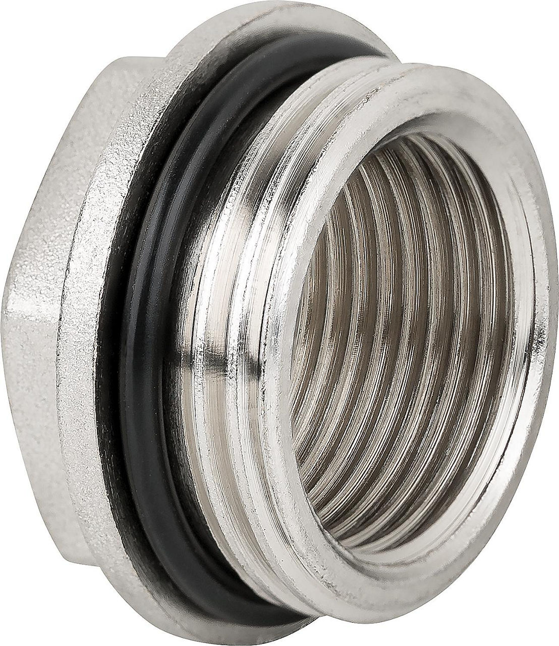 Redstopfen 1" x 3/4" selbstdichtend vernickelt Redstopfen 1" x 3/4" selbstdichtend vernickelt