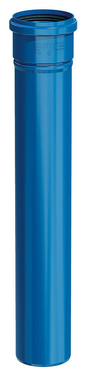 CondensBlue Rohrelement starr, 500mm DN 80 CondensBlue Rohrelement starr, 500mm DN 80