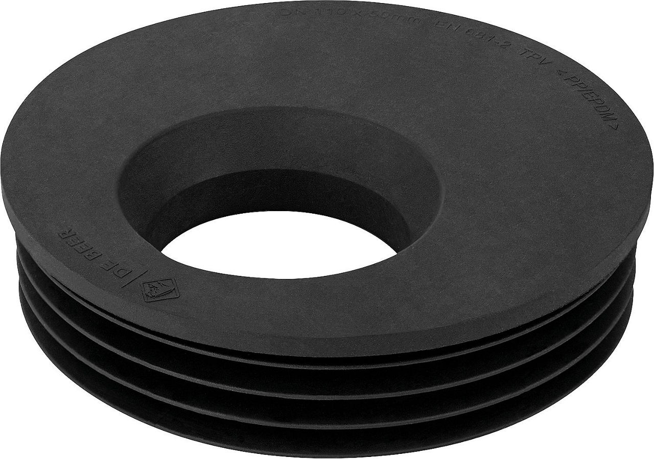 Abwasserinnenreduzierstück DN 110x40 , schwarz Abwasserinnenreduzierstück DN 110x40 , schwarz