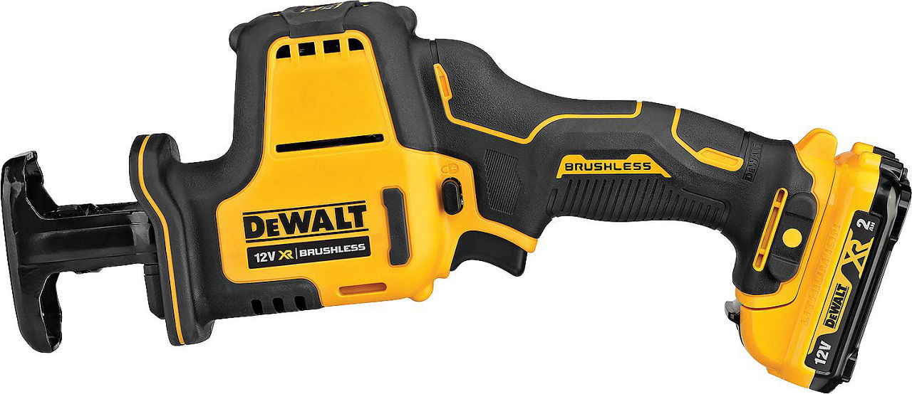 Akku-Säbelsäge Dewalt DCS312D2-QW, 12 V mit 2x 2,0 Ah Akkus und Ladegerät Akku-Säbelsäge Dewalt DCS312D2-QW, 12 V mit 2x 2,0 Ah Akkus und Ladegerät