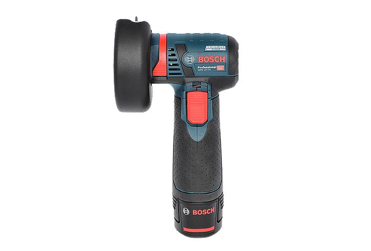 Akku-Winkelschleifer BOSCH GWS 12V-76 12V mit 2x 2,0 Ah Akkus und Ladegerät Akku-Winkelschleifer BOSCH GWS 12V-76 12V mit 2x 2,0 Ah Akkus und Ladegerät