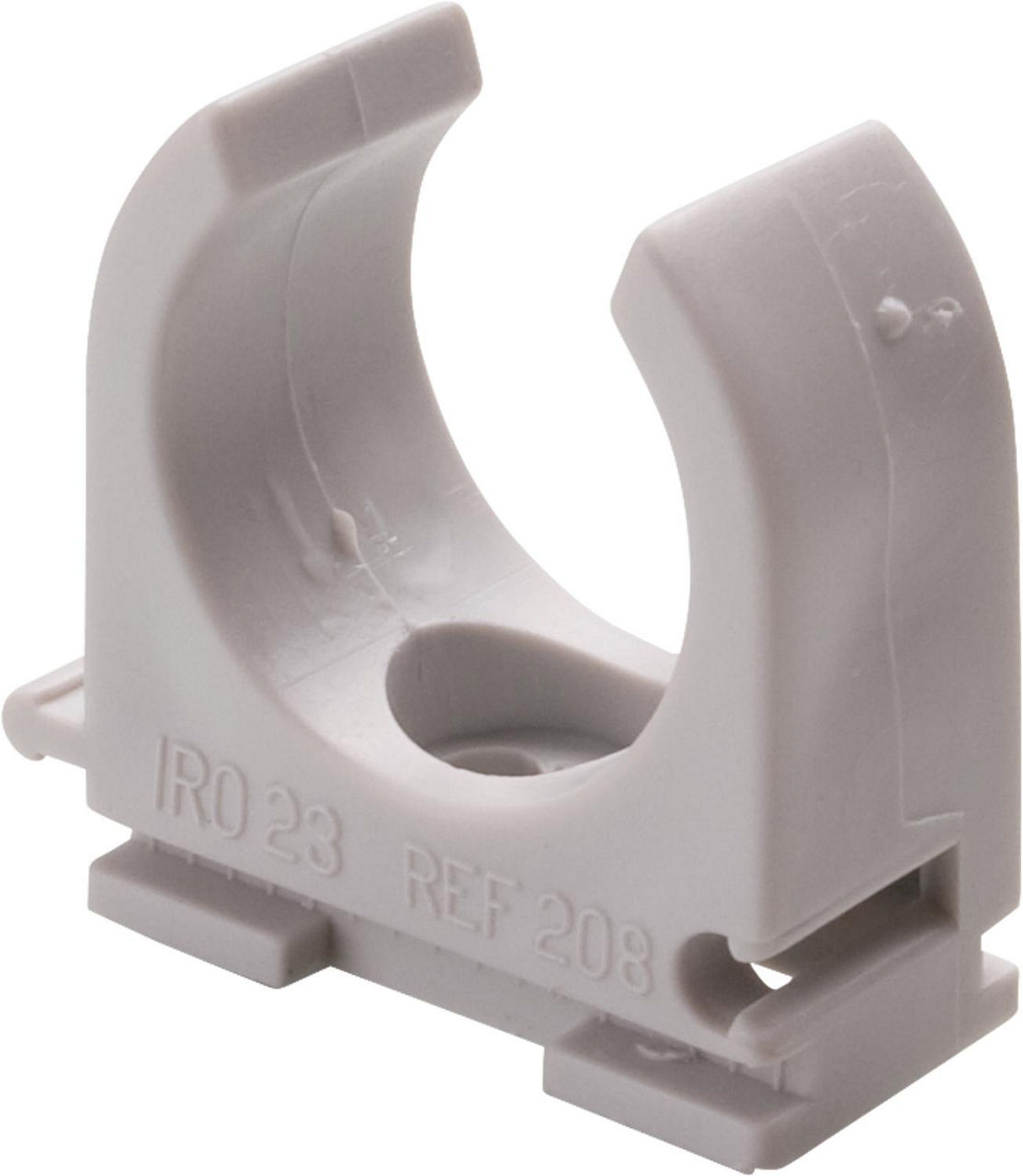 Rohr-Klemmschelle DN 32, grau halogenfrei / VPE 25 Stk.