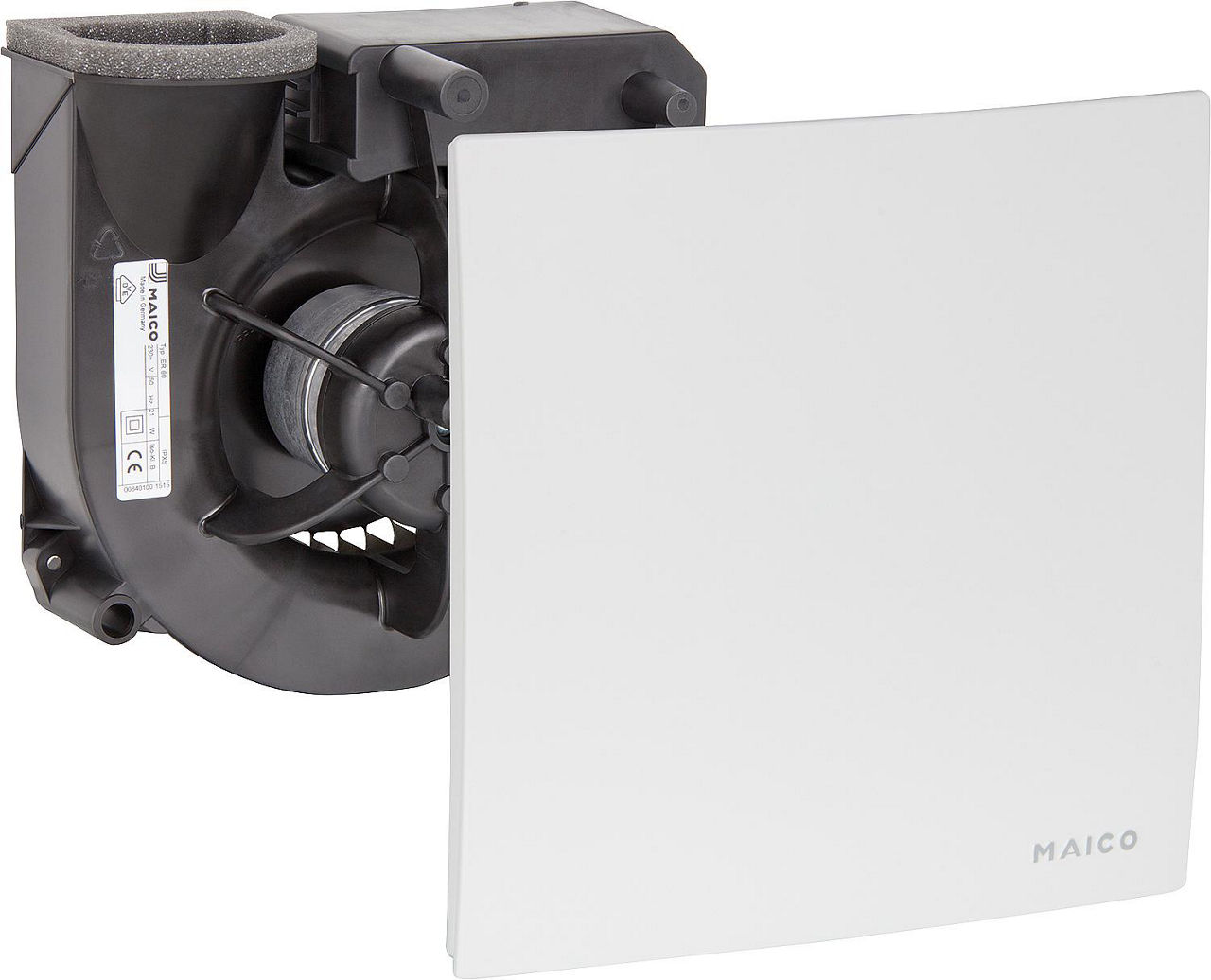 Ventilatoreinsatz ER 60VZC mit Innenabdeckung + Filter