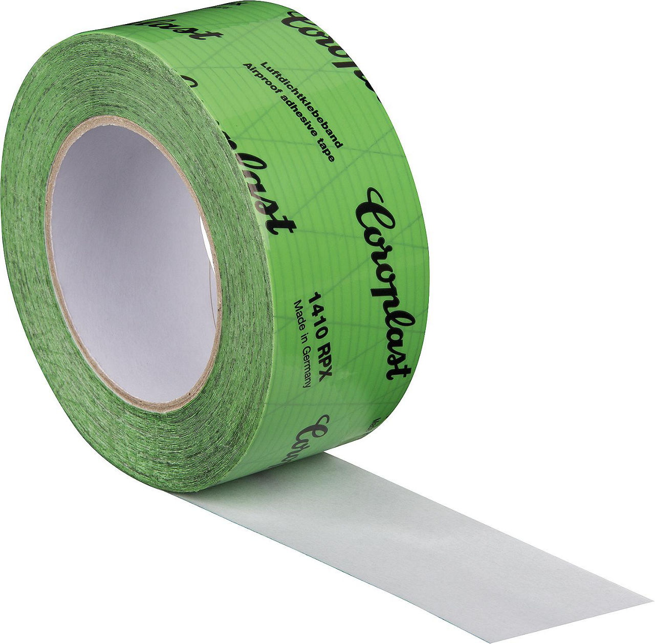 COROPLAST 1410 RPX grün, gitternetz-verstärktes Folienklebeband 60mm x 25m COROPLAST 1410 RPX grün, gitternetz-verstärktes Folienklebeband 60mm x 25m