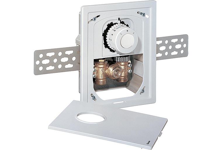 Multibox IMI Heimeier Typ F, Einzelraumregelung, Farbe weiß RAL 9016 Multibox IMI Heimeier Typ F, Einzelraumregelung, Farbe weiß RAL 9016