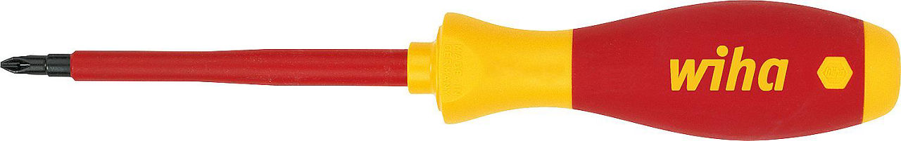 VDE-Phillips-Schraubendreher wiha 321N SoftFinish® electric, PH2 x 100 mm