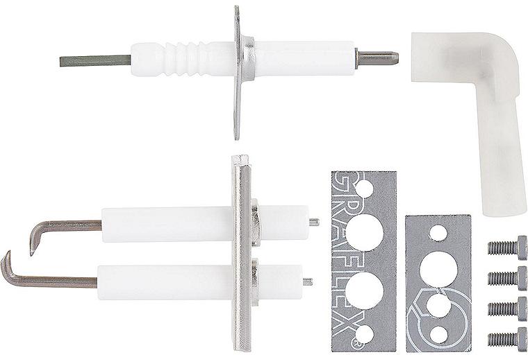 Elektroden-Set f. Brennwert bis FD 967 Ju.Nr.: 8 718 107 064