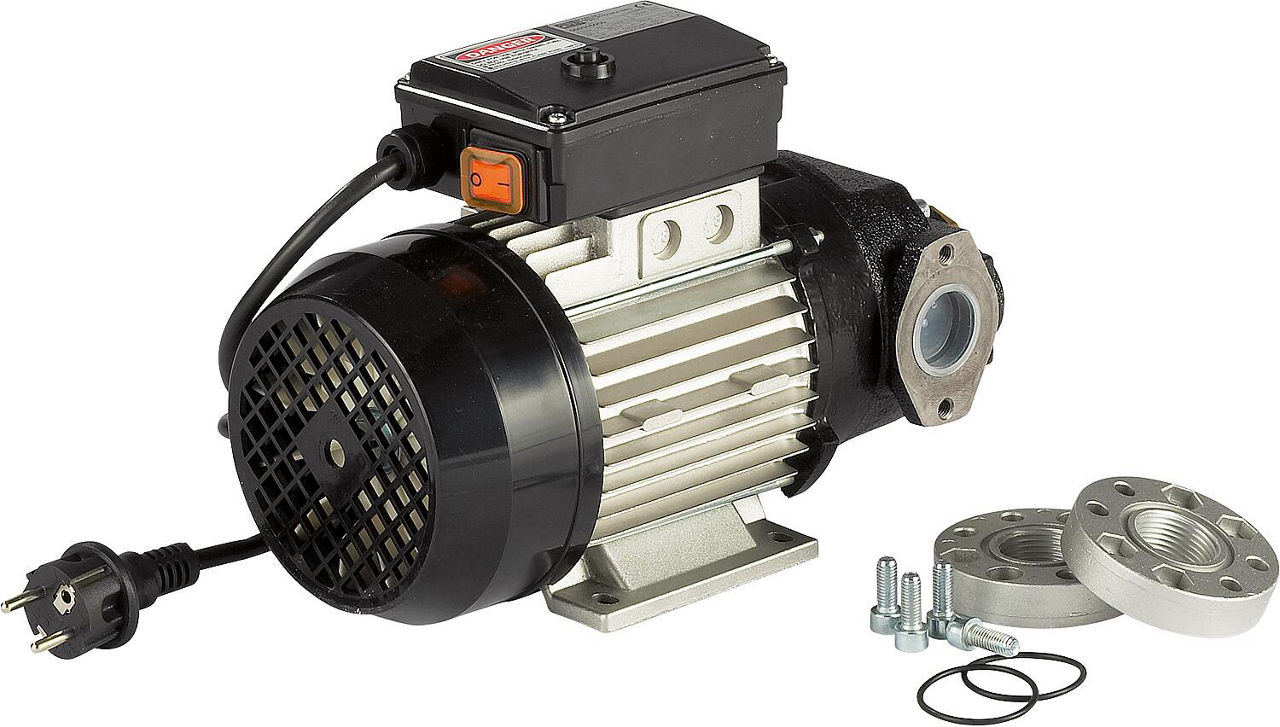 Selbstansaugende Rotationspumpe Typ E 80 M, 230V/50Hz, 500 Watt 75l/min max.