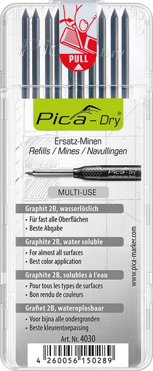 Ersatzminen Weiss 4043für Dry VPE=10 Stück