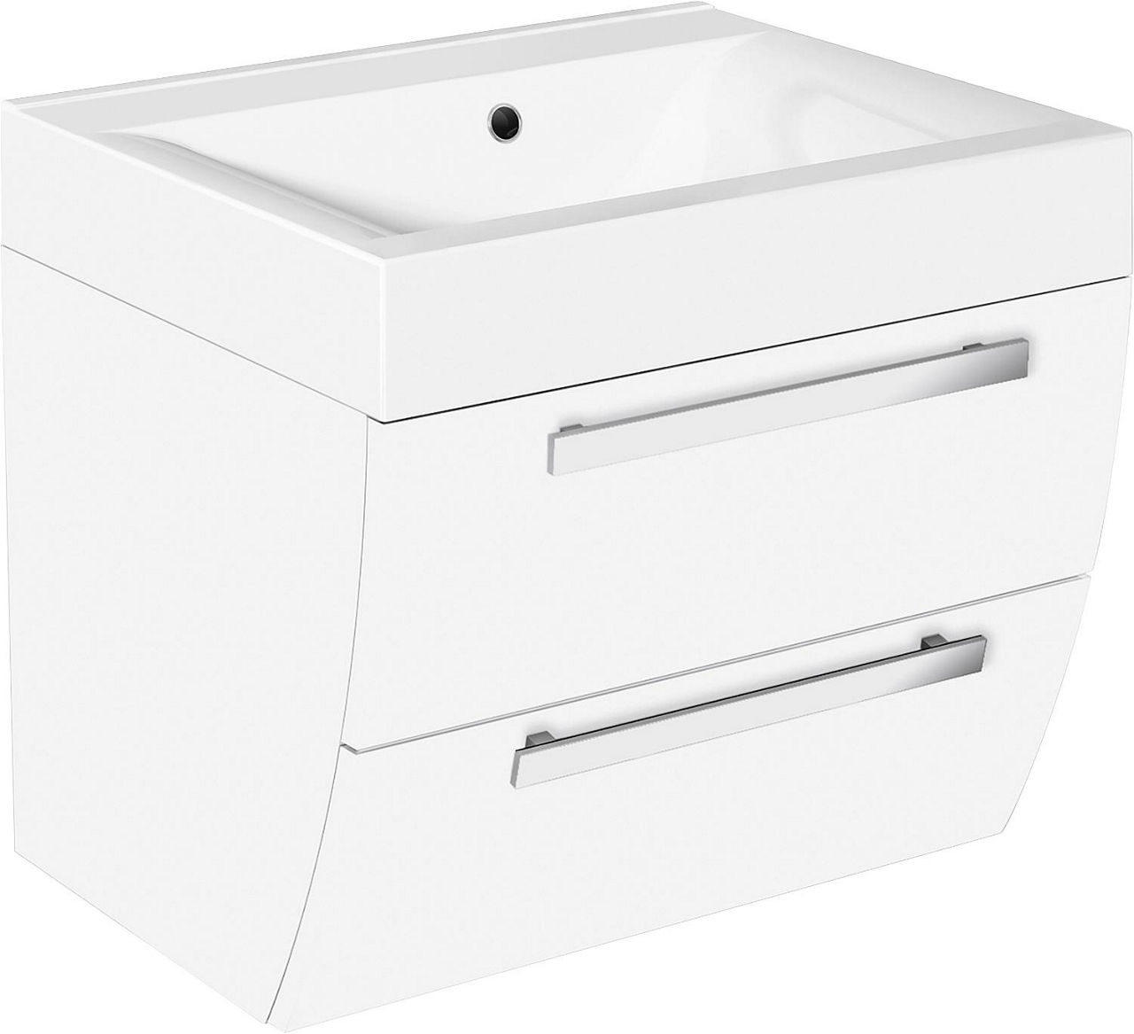 WTU+Mineralguss-WT ENNA weiß matt 2 Auszüge 600x544x500mm WTU+Mineralguss-WT ENNA weiß matt 2 Auszüge 600x544x500mm