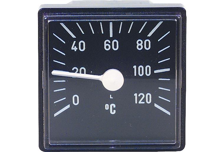 Fernthermometer Typ D quadratisch 0 bis 120 °C
