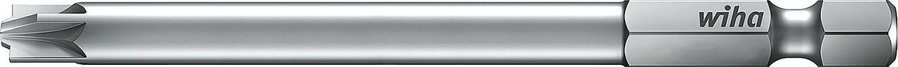 VDE-PlusMinus Pozidriv/Schlitz-Bit wiha 7049PZM Professional, mit 1/4"-Antrieb, SL/PZ2 x 90 mm