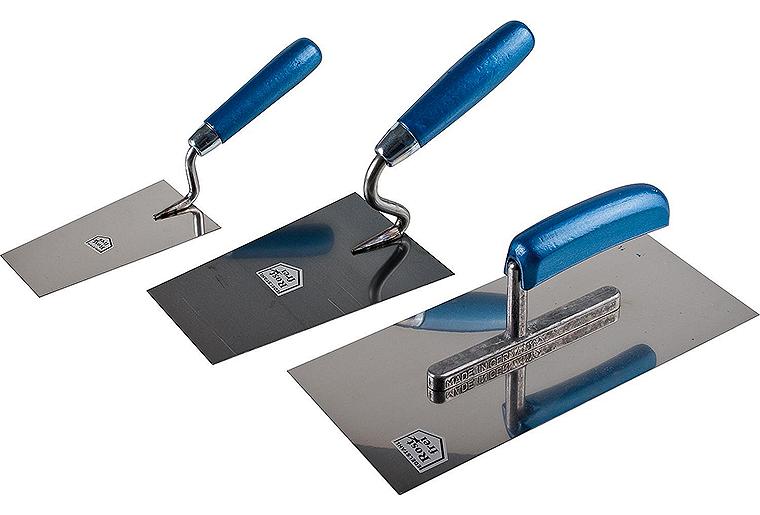 Kellen-Set 3-teilig rostfrei Berner140, Glätter Maurerk 180