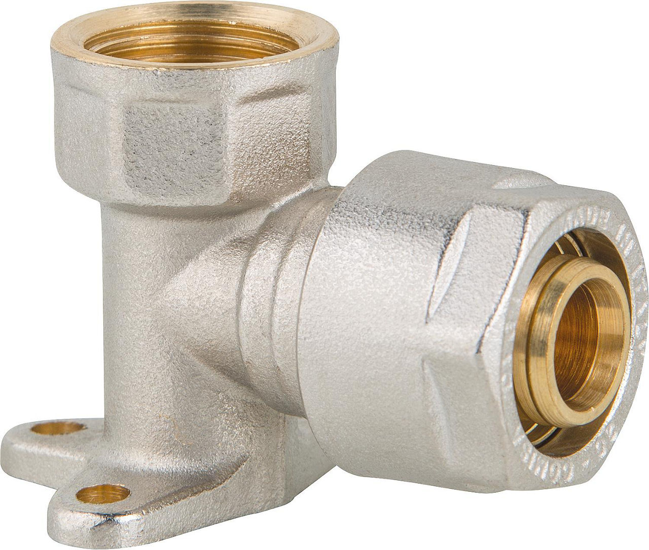 MSVR Klemmring Wandwinkel 90° mit IG 16x2mm - 3/4" MSVR Klemmring Wandwinkel 90° mit IG 16x2mm - 3/4"