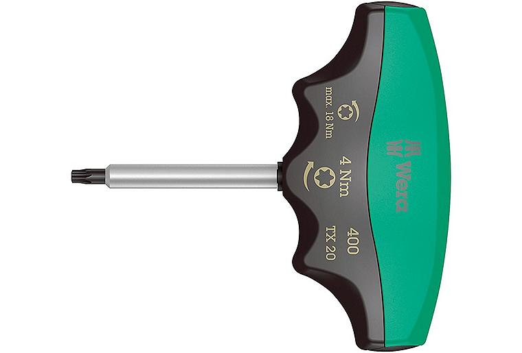 Drehmomentschraubendreher WERA mit T-Griff TORX® T20, 4,0 Nm Länge 60mm Drehmomentschraubendreher WERA mit T-Griff TORX® T20, 4,0 Nm Länge 60mm