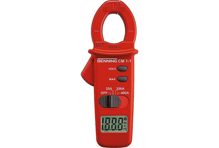 Digital-Stromzangen-Multimeter CM 1-1 Wechselstrom, Ref.Nr. 044061, inkl.Tasche Digital-Stromzangen-Multimeter CM 1-1 Wechselstrom, Ref.Nr. 044061, inkl.Tasche