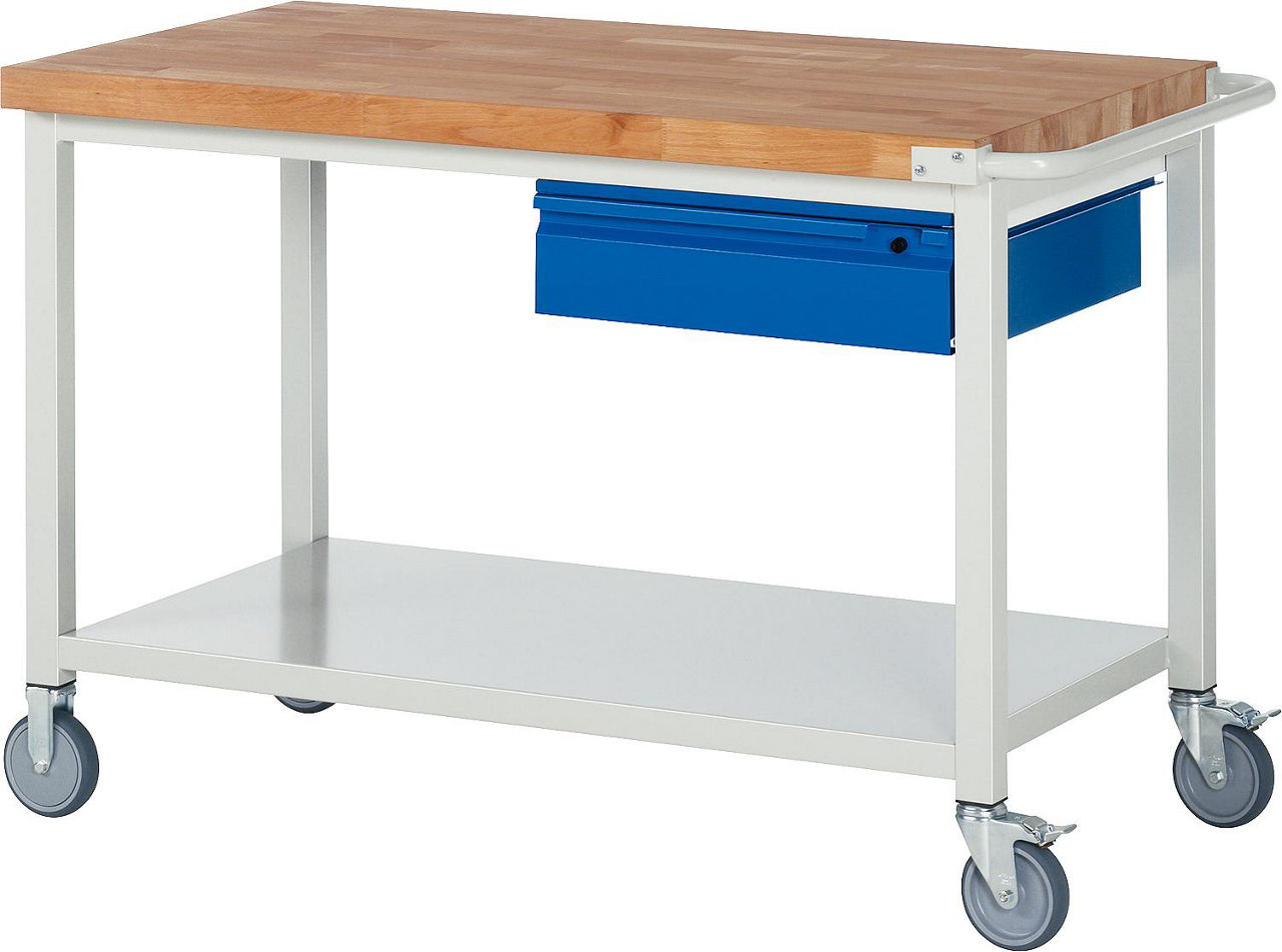 Fahrbare Werkbank RAU 8001 Serie Basic-8 1000 x 880 x 700 mm Fahrbare Werkbank RAU 8001 Serie Basic-8 1000 x 880 x 700 mm