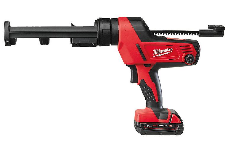 Akku-Kartuschenpresse Milwaukee C18PCG 310C-201B, 18V mit 1x 2,0 Ah Akkus und Ladegerät