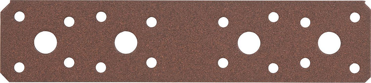 Flachverbinder DURAVIS® 180 x 40 x 3,0 mm, Material: Stahl, sendzimirverzinkt, Oberfläche: rostbraun Flachverbinder DURAVIS® 180 x 40 x 3,0 mm, Material: Stahl, sendzimirverzinkt, Oberfläche: rostbraun