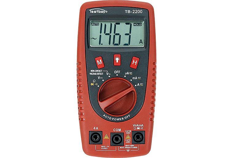 Digital Multimeter Testboy 2200 0-400V AC/DC Digital Multimeter Testboy 2200 0-400V AC/DC
