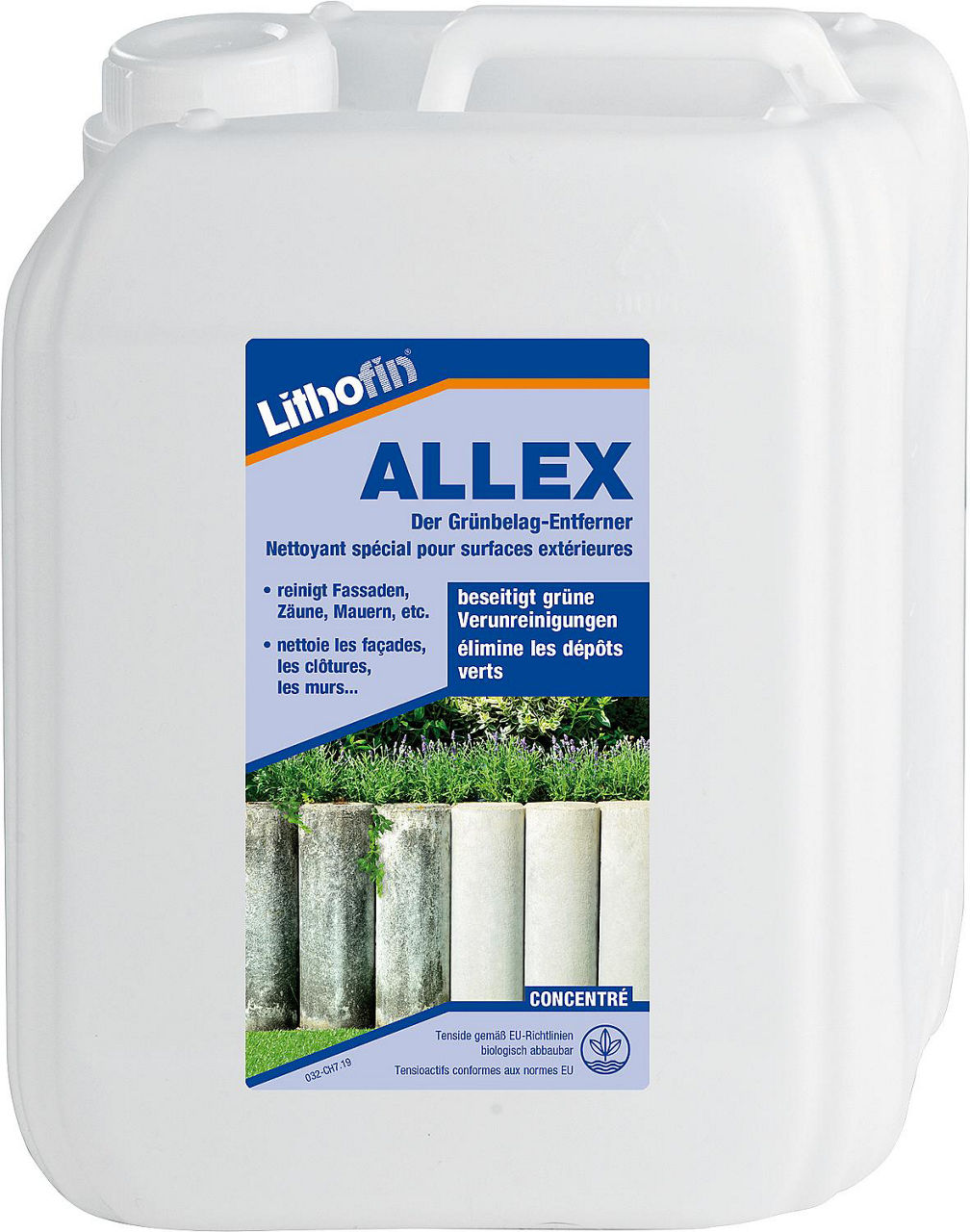 LITHOFIN ALLEX Grünbelagentferner 5l Kanister LITHOFIN ALLEX Grünbelagentferner 5l Kanister