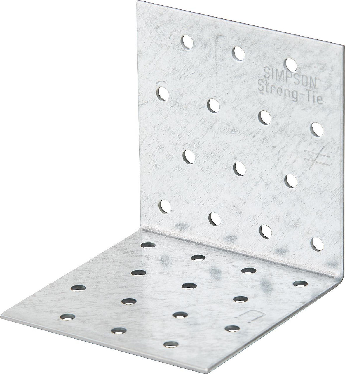 Winkelverbinder verzinkt ohne Rippe, 80x80x80mm, Stärke 2mm Winkelverbinder verzinkt ohne Rippe, 80x80x80mm, Stärke 2mm