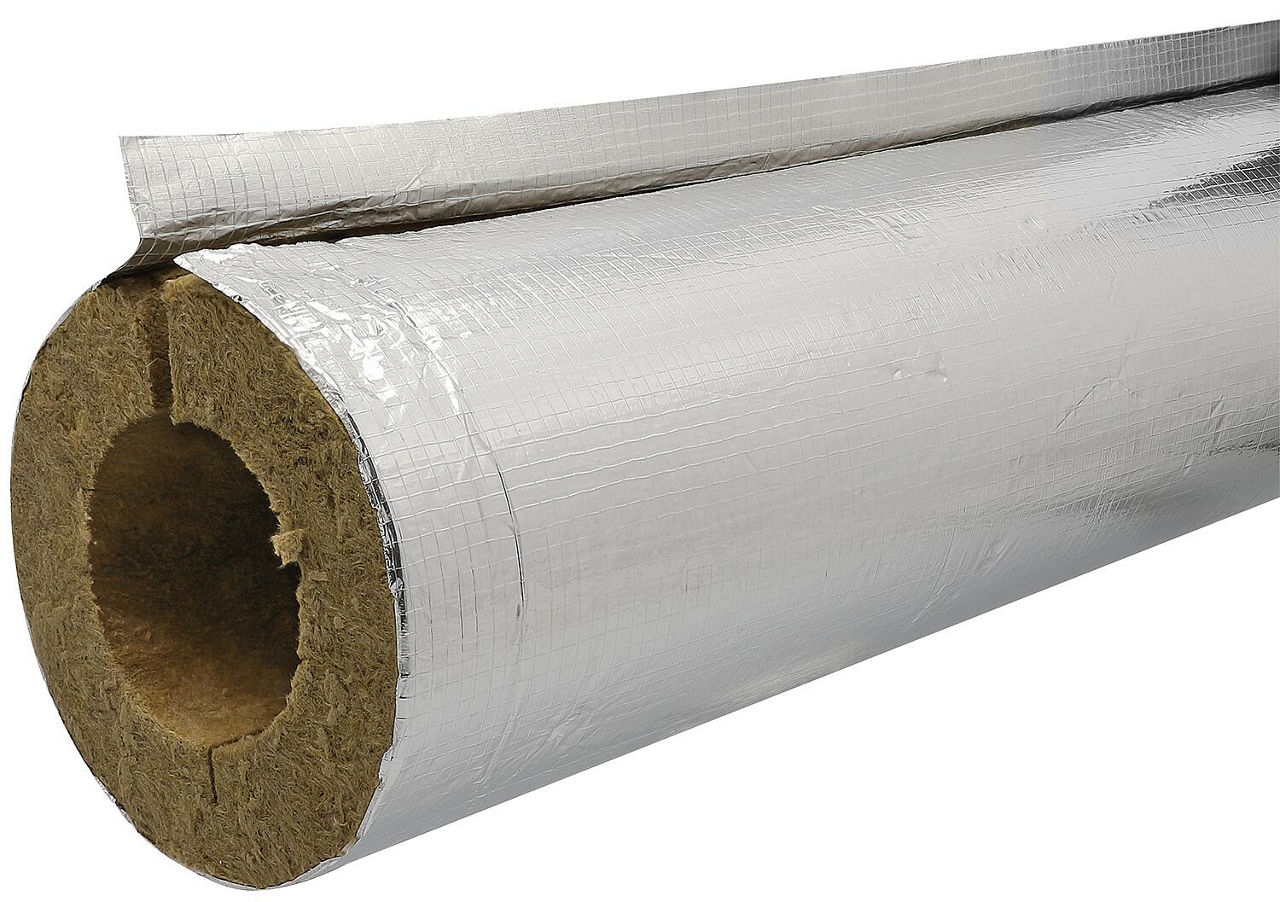 Rauchrohrisolierung Rohr-Ø 90 mm, Typ 89/35, Länge = 1 m Rauchrohrisolierung Rohr-Ø 90 mm, Typ 89/35, Länge = 1 m