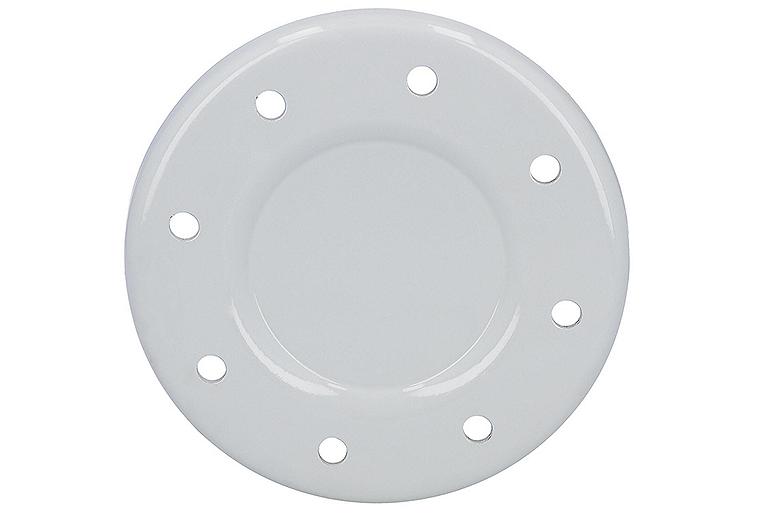 Blindflansch für Revisonsöffnung Kospel, Ø 195mm, 8 Bohrungen