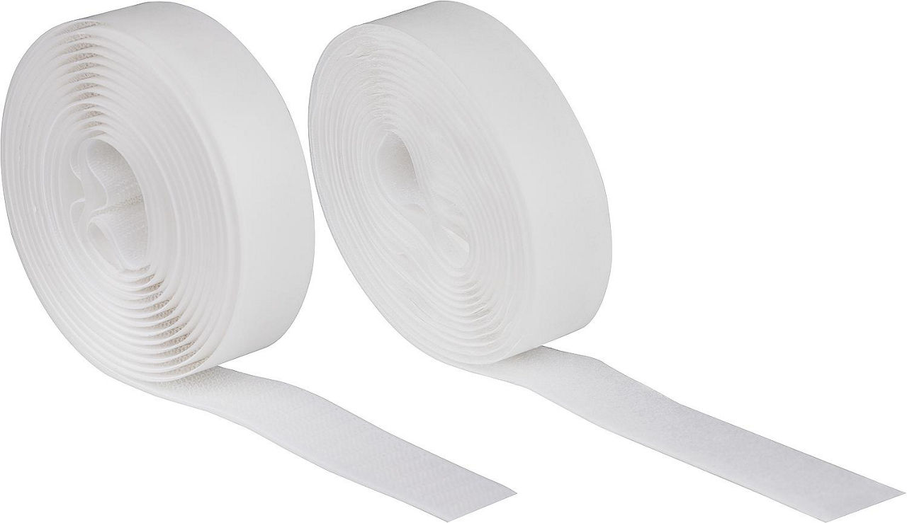 Set Klettband selbstklebend 20 mm weiß Set Klettband selbstklebend 20 mm weiß