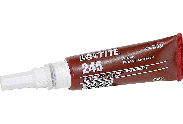Schraubensicherung mittelfest (bis M80) LOCTITE 245, 50ml Tube