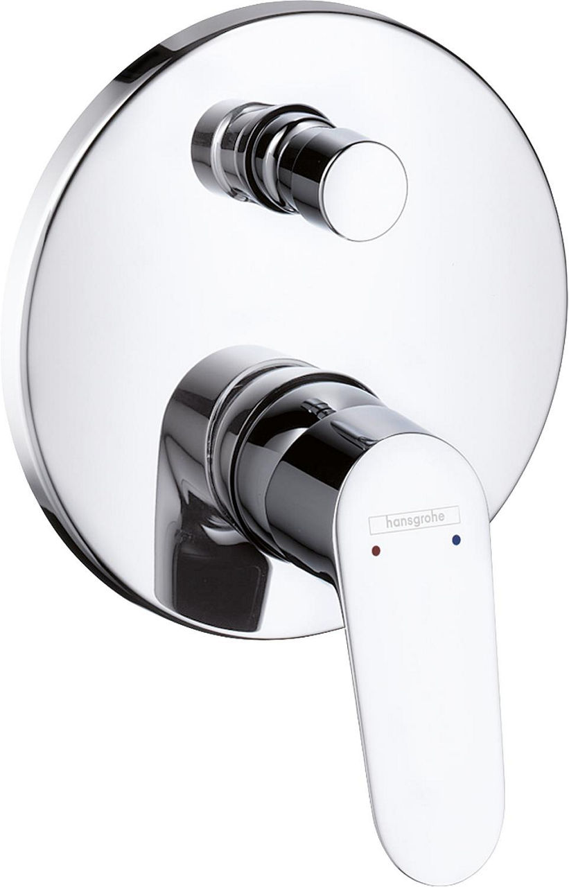 UP-Wannenmischer Hansgrohe Focus Rosette Ø 150 mm chrom mit Rückflussverhinderer UP-Wannenmischer Hansgrohe Focus Rosette Ø 150 mm chrom mit Rückflussverhinderer